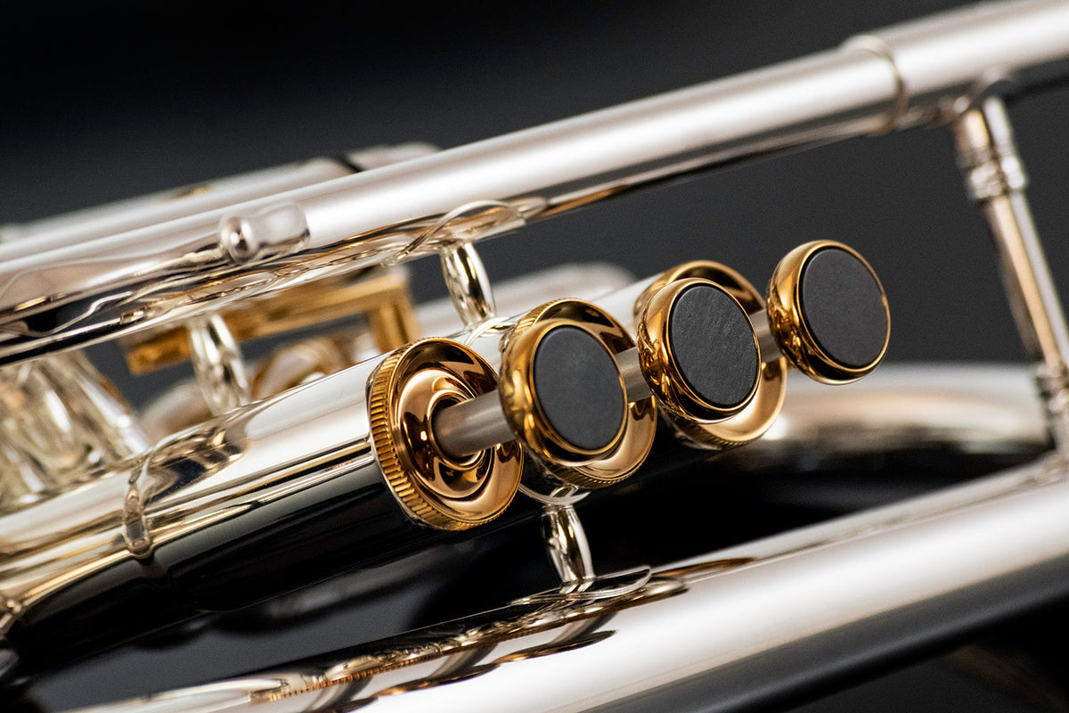Besson Prestige Cornet BE2029 detail
