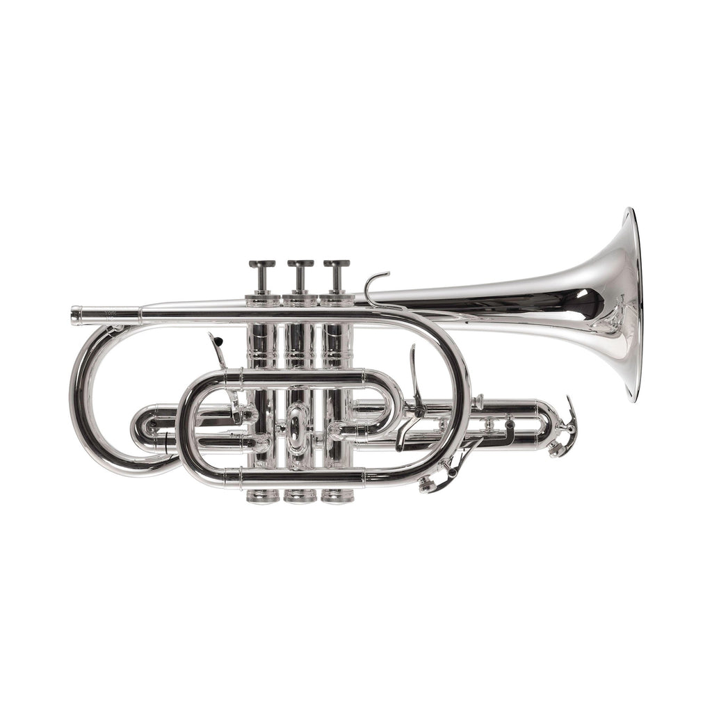 Smith-Watkins K2 Professional Bb Cornet - Silver Plate