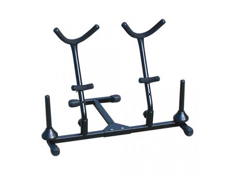 Hamilton Double Alto/Tenor Stand with 2 Pegs