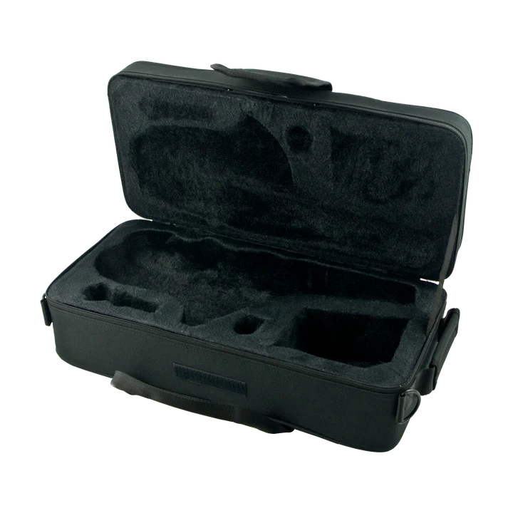 JP8043C Bb Soprano Sax Curved Case Black