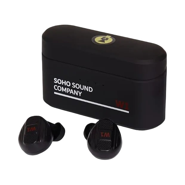Soho W1 Earbuds with Power Bank - Black