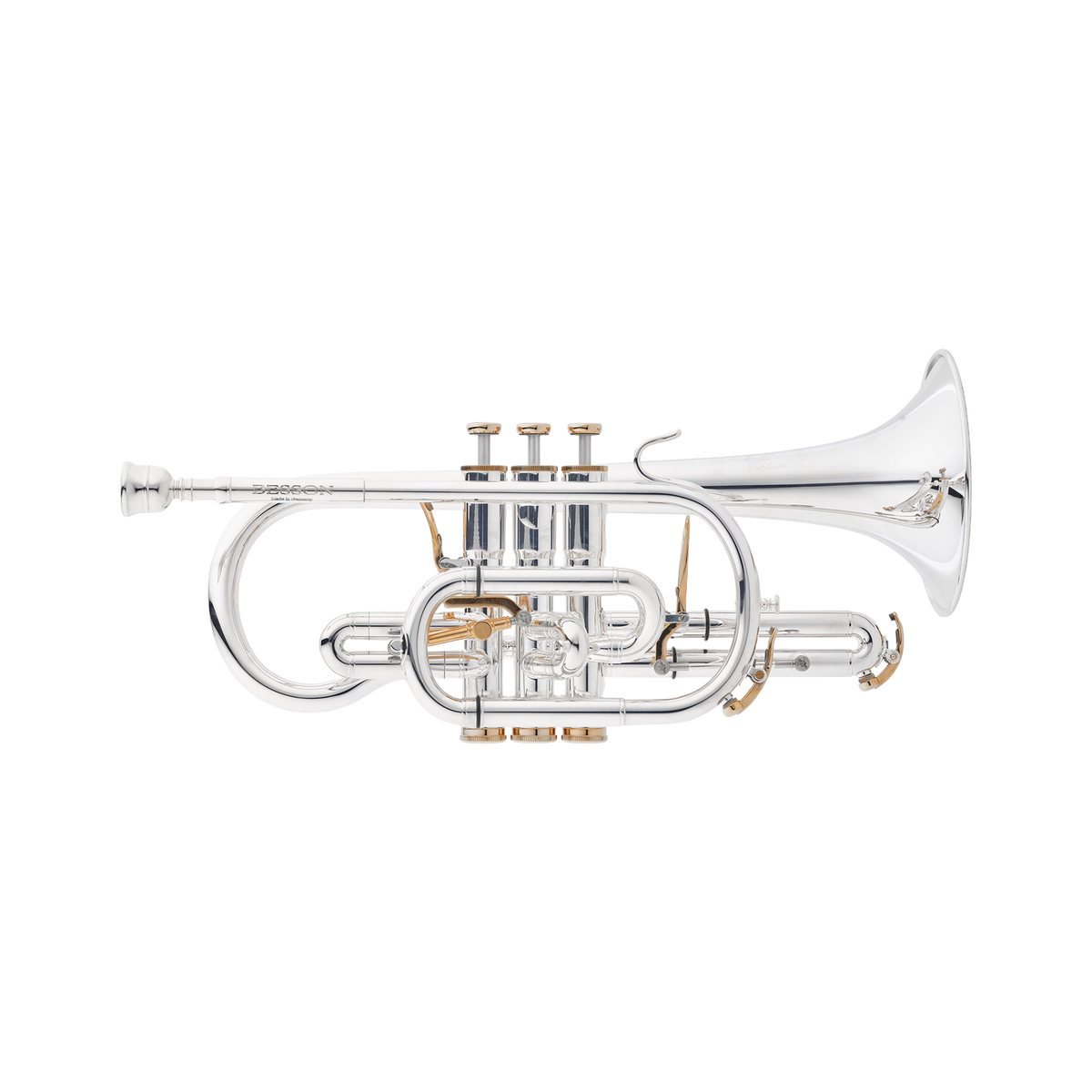 Besson Prestige Cornet BE2029 Silverplate
