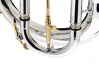 Besson Prestige Tenor Horn Silver Close Up 2