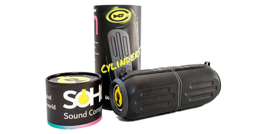 Soho Cylinder stereo Portable Bluetooth Speaker