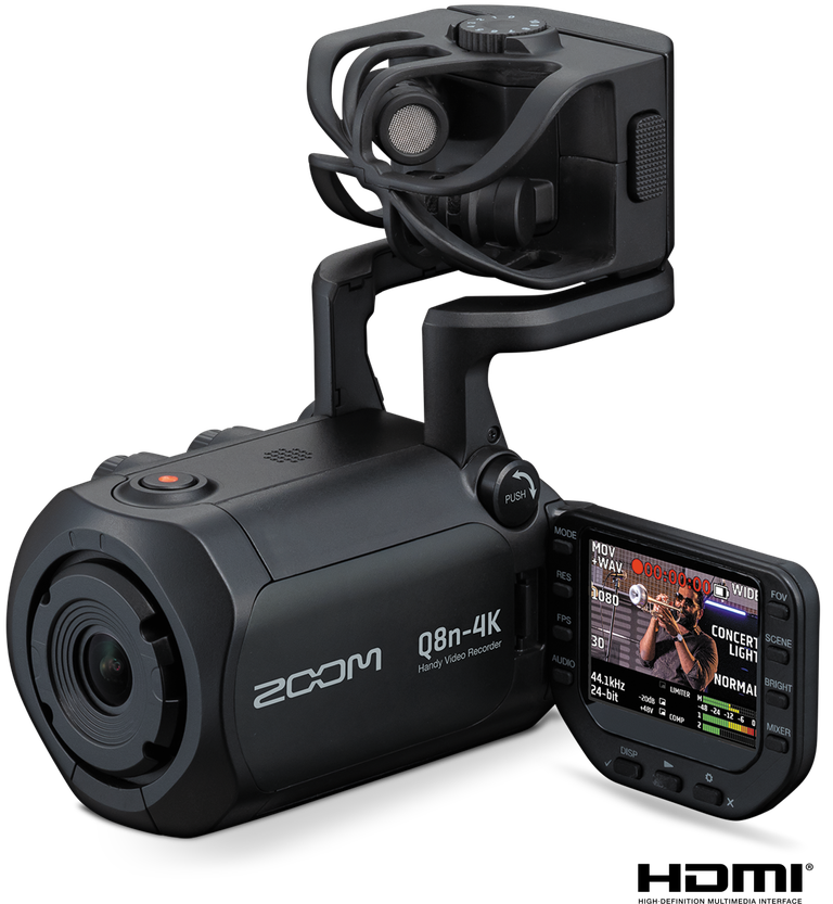 Q8n-4K all-in-one handy recorder