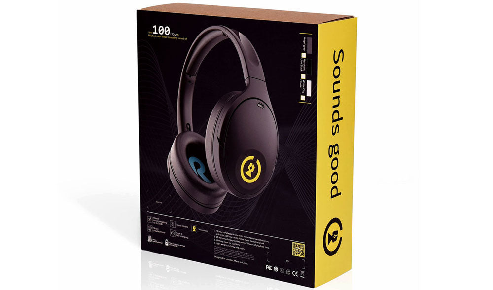 Soho 2.6 Wireless Bleutooth Hybrid Noise Cancelling Headphones