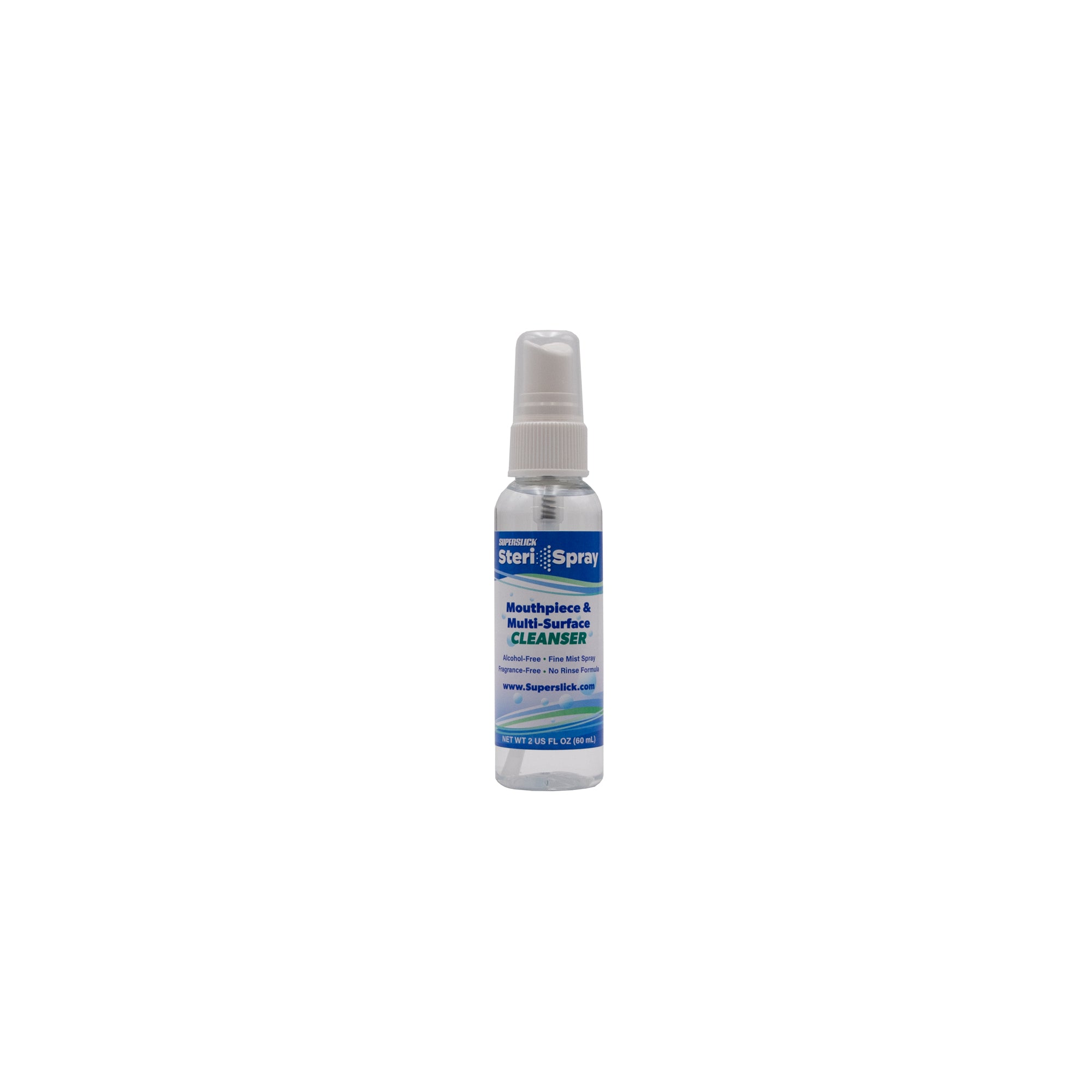 Superslick Steri-Spray Mouthpiece & Multi-Surface Cleanser