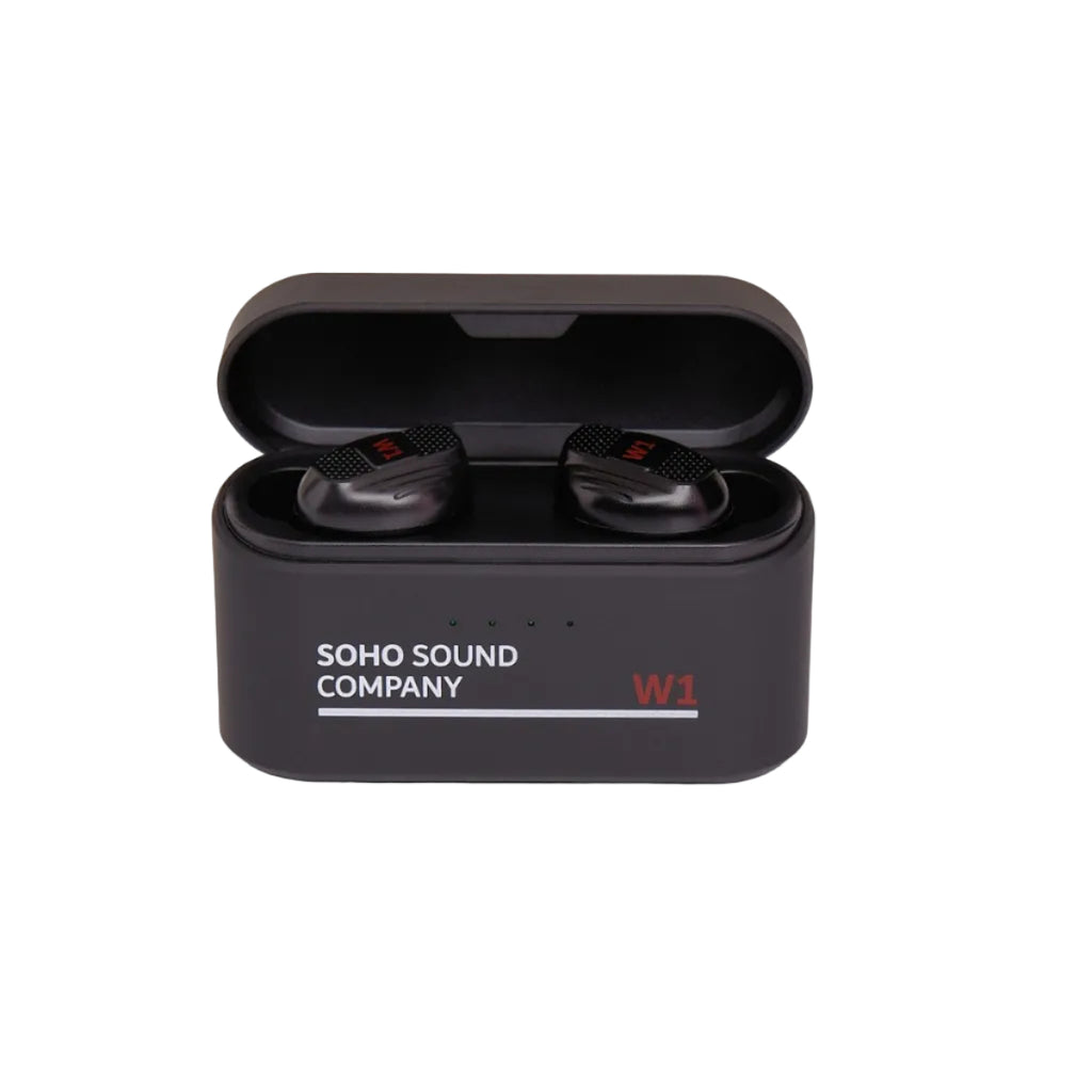 Soho W1 Earbuds with Power Bank - Black