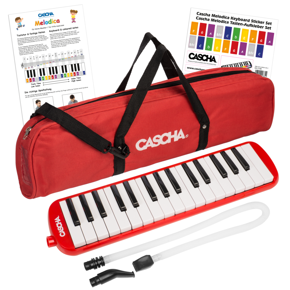 Melodica package (with case + mouthpiece)