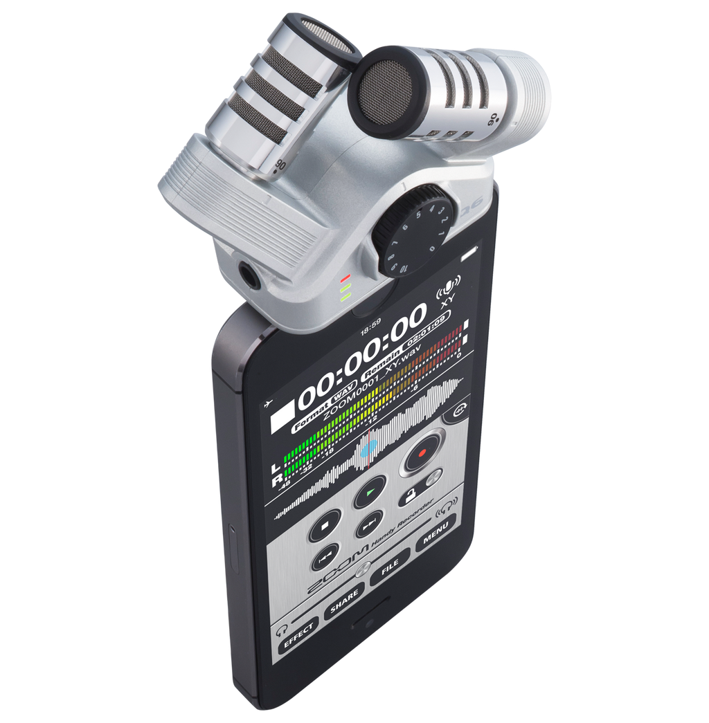 Zoom iQ6 iOS Stereo Microphone