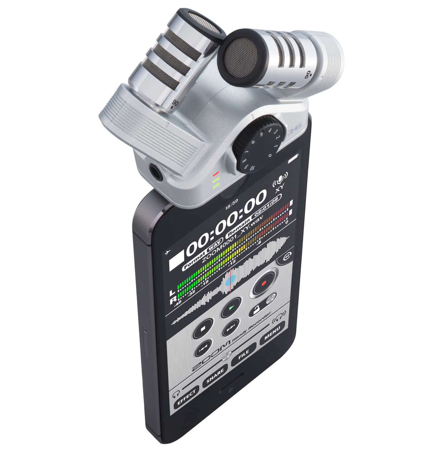 Zoom iQ6 iOS Stereo Microphone