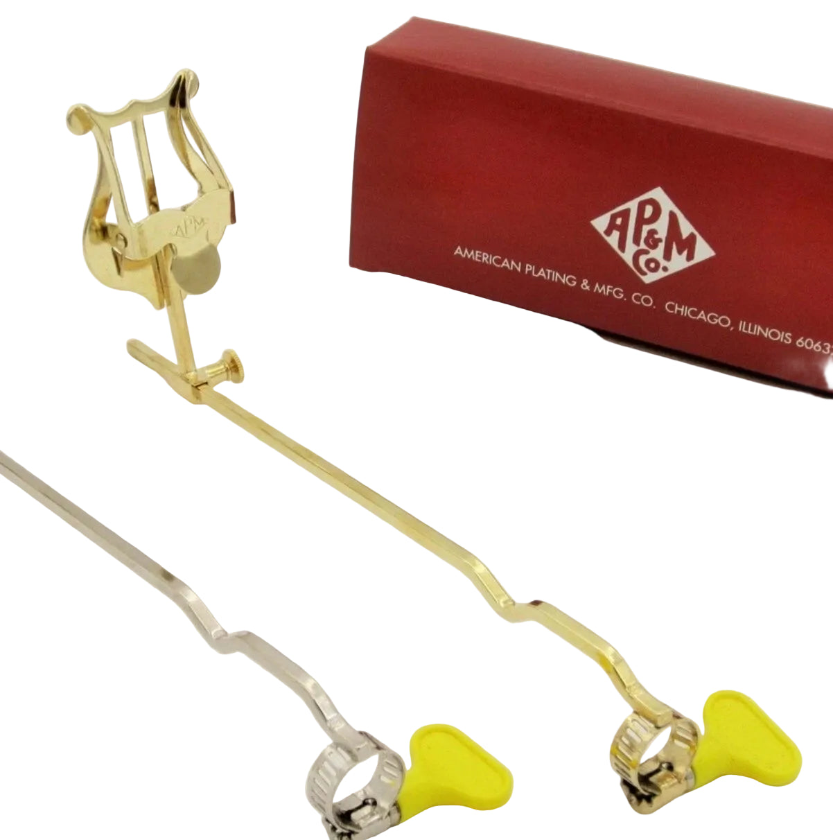 Lyre Tenor/Bass Trombone Adjustable 2PCE Nickle