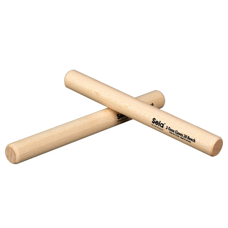 2-Tone Claves 20 Beech